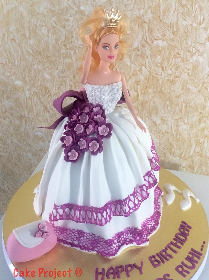 Barbie Cake For Princess | bakehoney.com