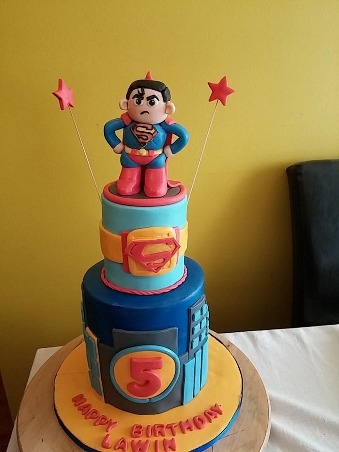 Superboy Cake