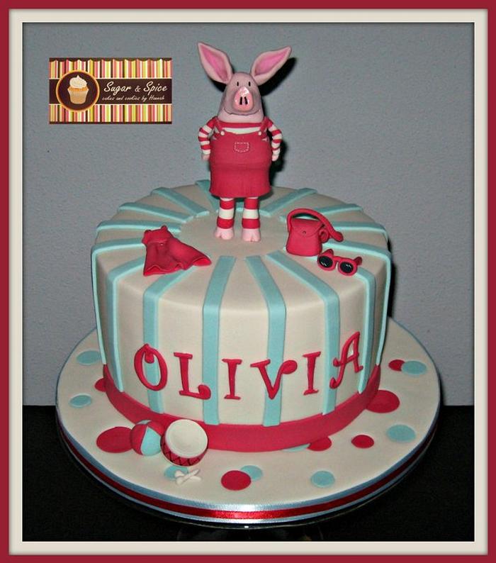 Olivia Pig Cake