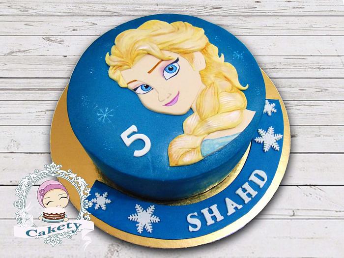  Elsa cake