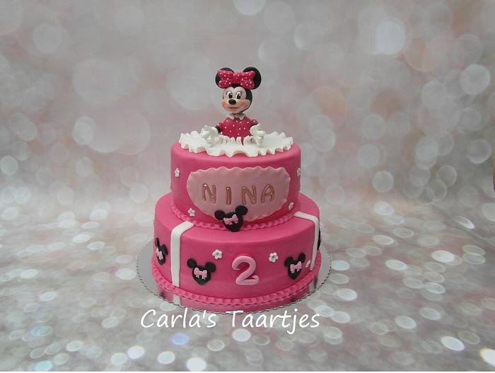 Cake with Minnie 