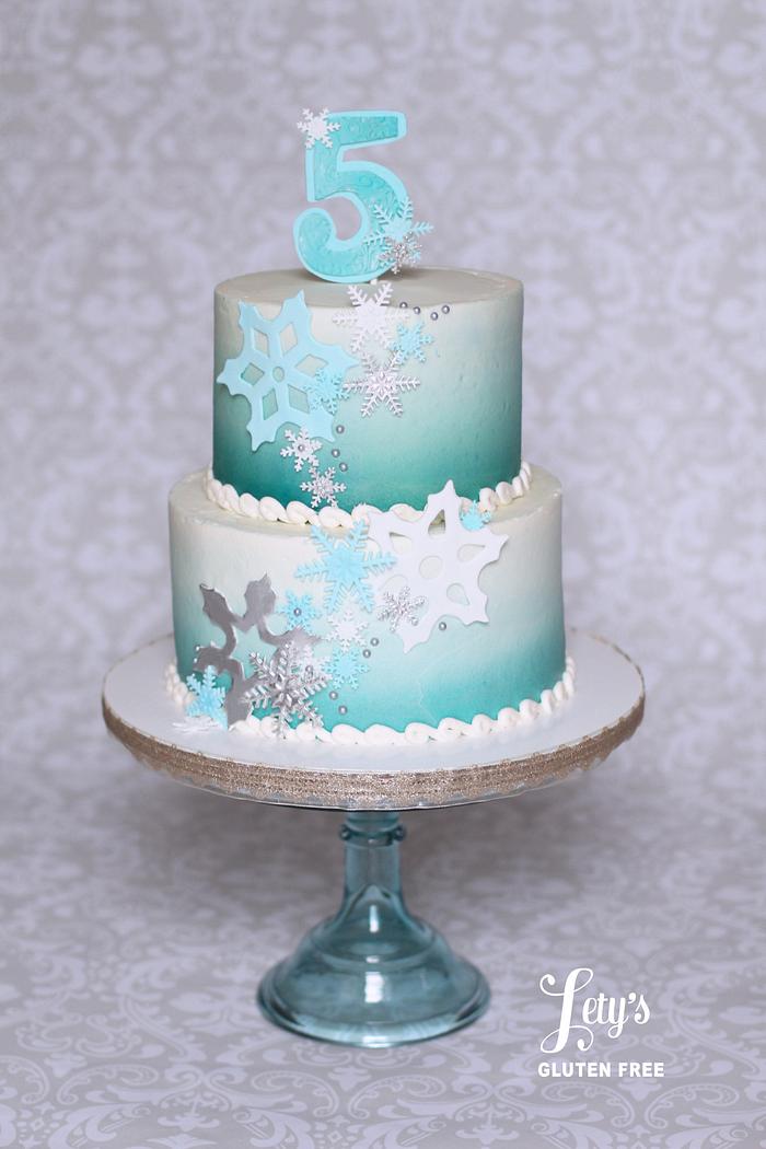 Snowflakes and Ombre