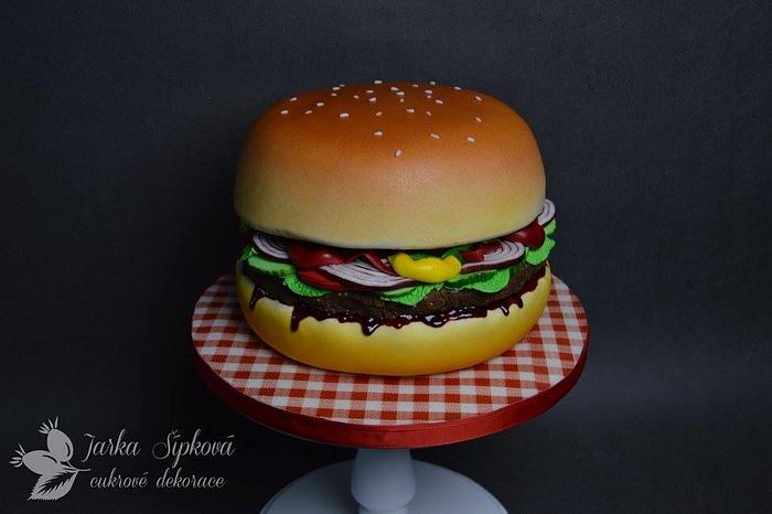 Burger Cake