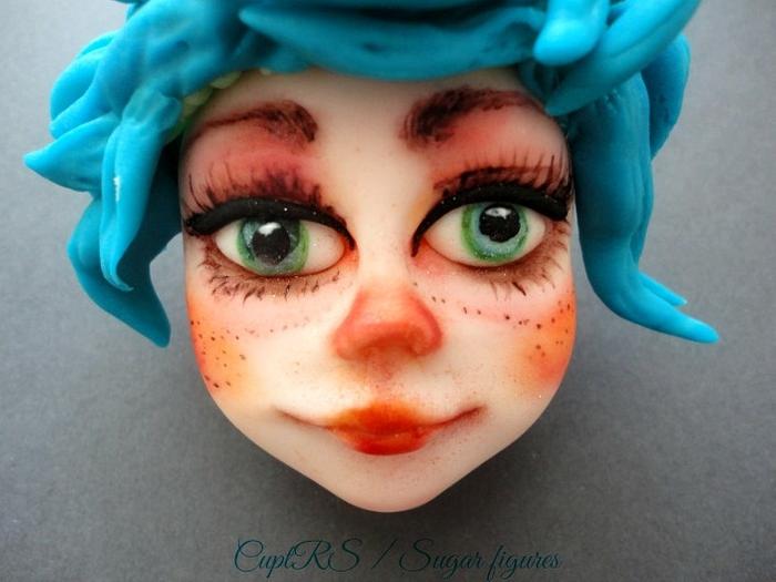 "Clown girl " New Sugar Face