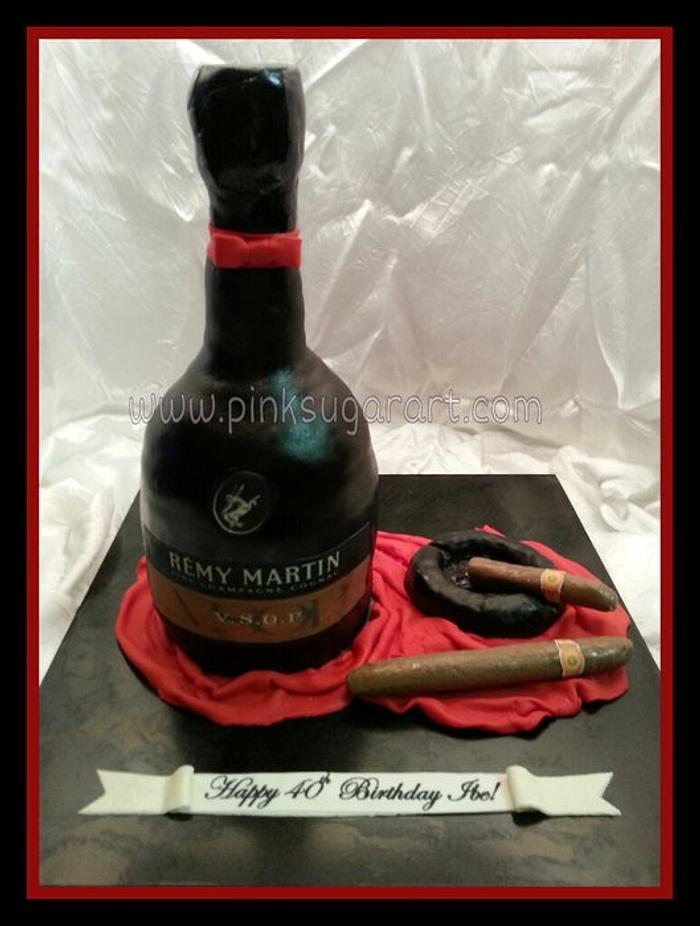 Remy Martin | Fake Miniature Alcohol | Cake toppers | NON EDIBLE –  TheChocoSupplies