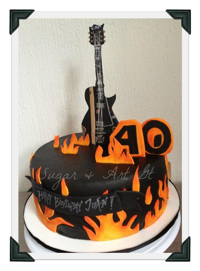 Rock N' Roll Cake