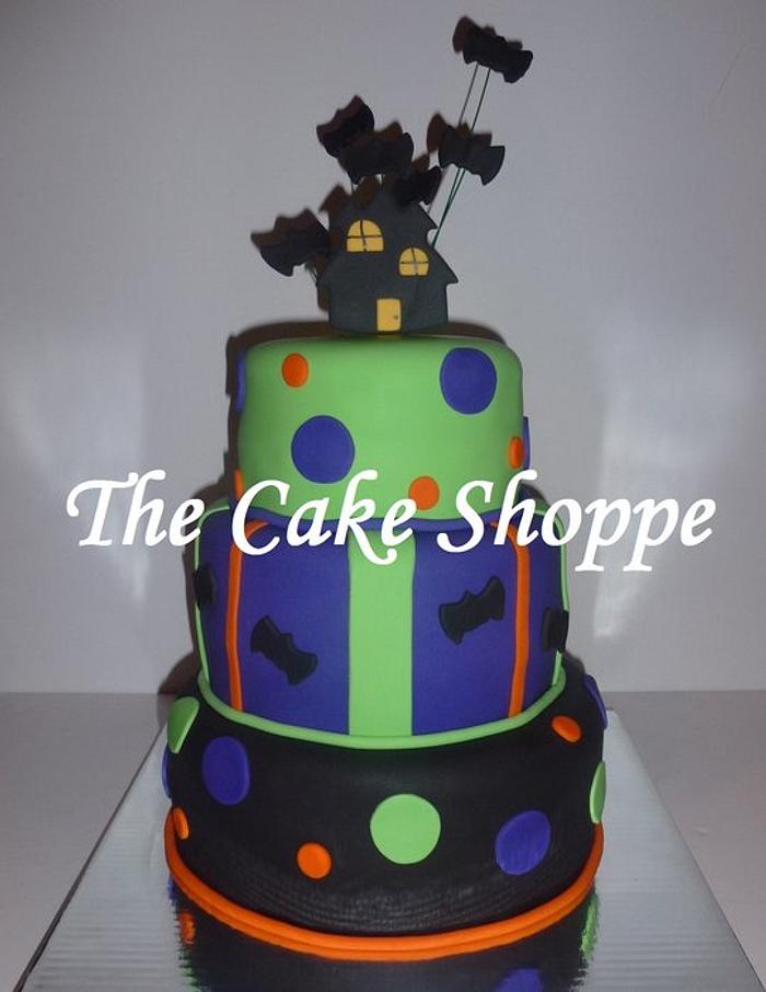 Halloween themed cake