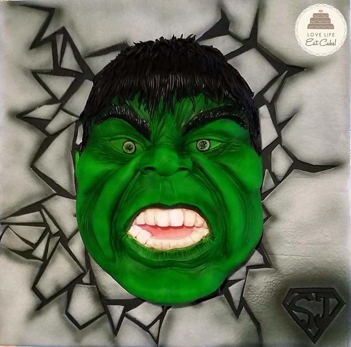 The Incredible Hulk - Baking for Superjosh collaboration 