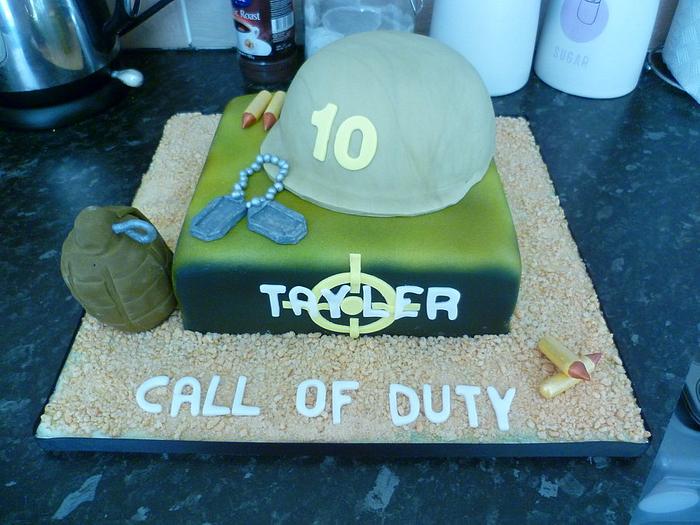 Call of Duty cake
