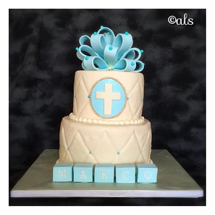 Baptism cake