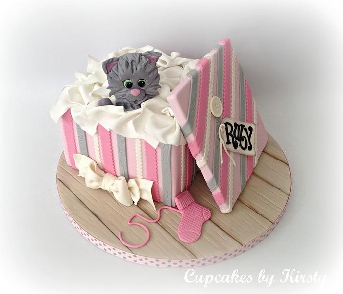Naughty Kitten Cake
