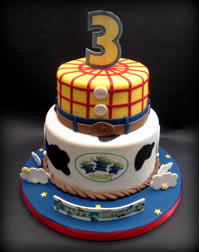 Toy Story Birthday Cake