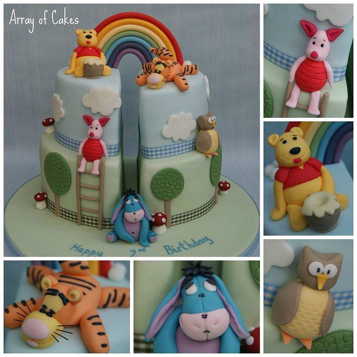 Winnie the Pooh & Friends Cake