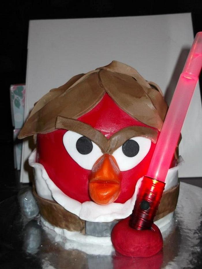 Angry Birds Star Wars cake