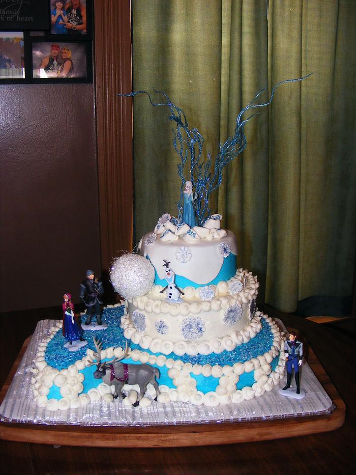 Disney Frozen cake #2