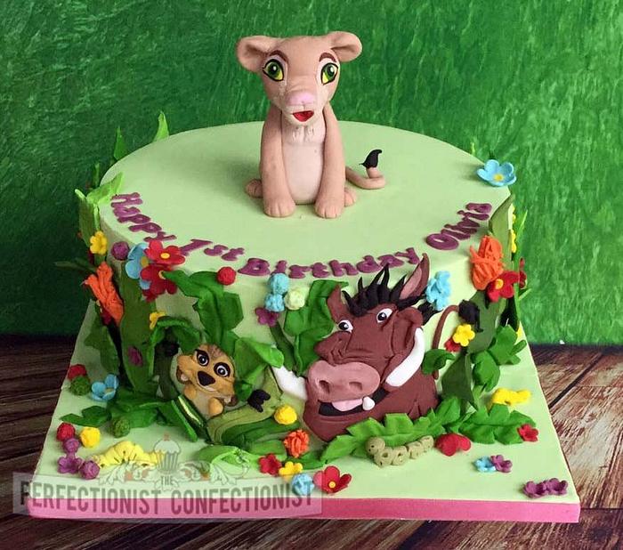 Olivia - Lion King Birthday Cake