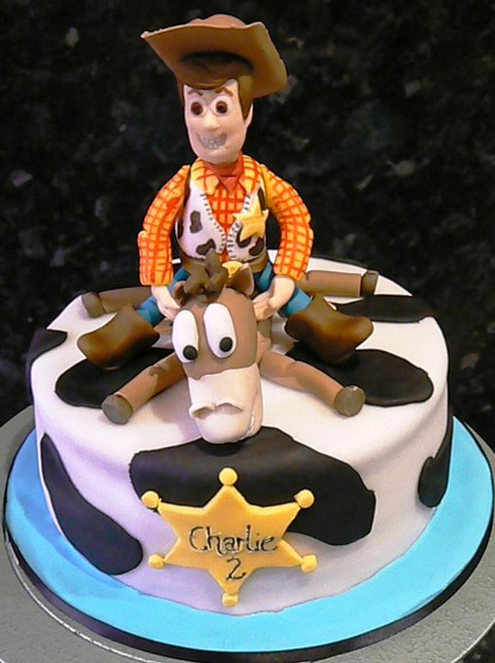 Woody & Bullseye cake
