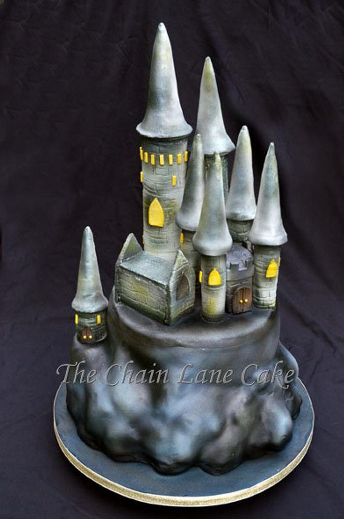 Hogwarts inspired castle