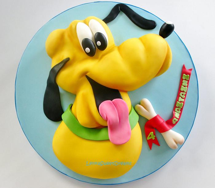Pluto cake