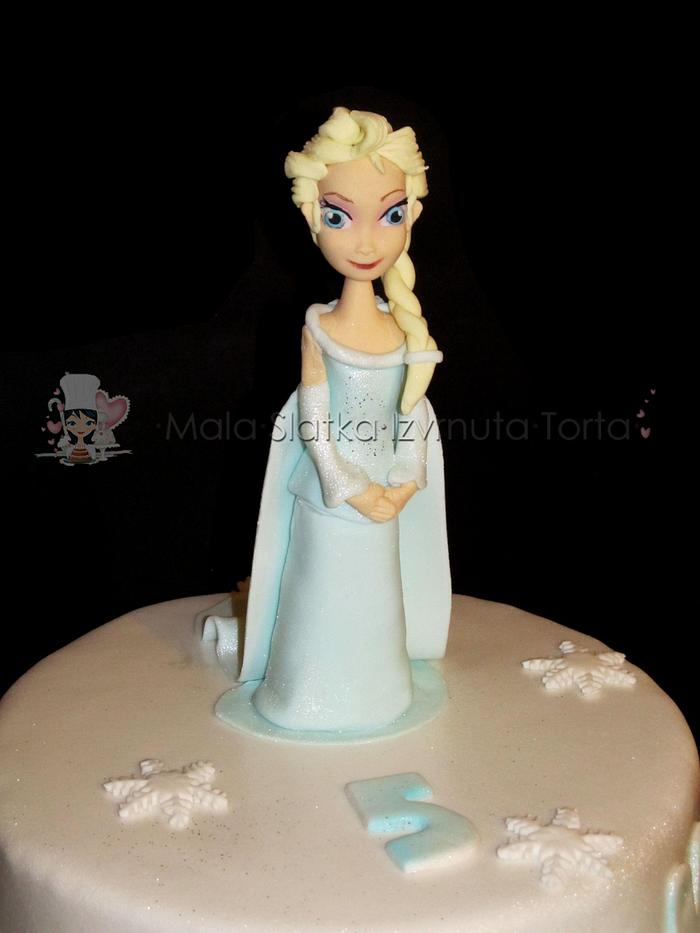 Elsa - Frozen cake