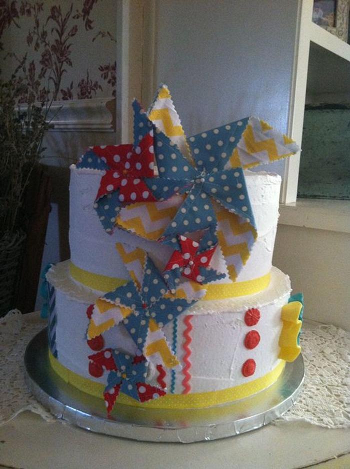 Circus Theme Wedding Cake