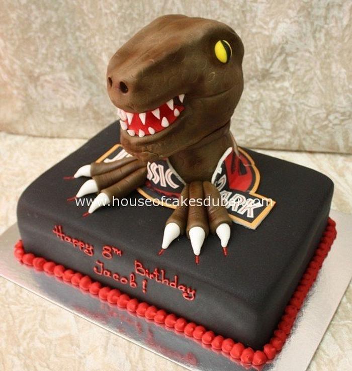 Jurassic Park Cake
