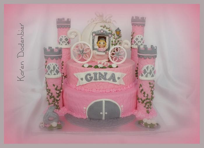 Princess birthday cake!