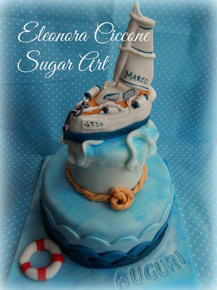 My Nautical cake