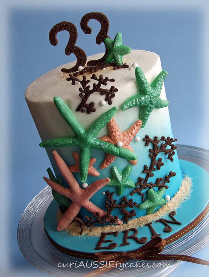 Starfish cake