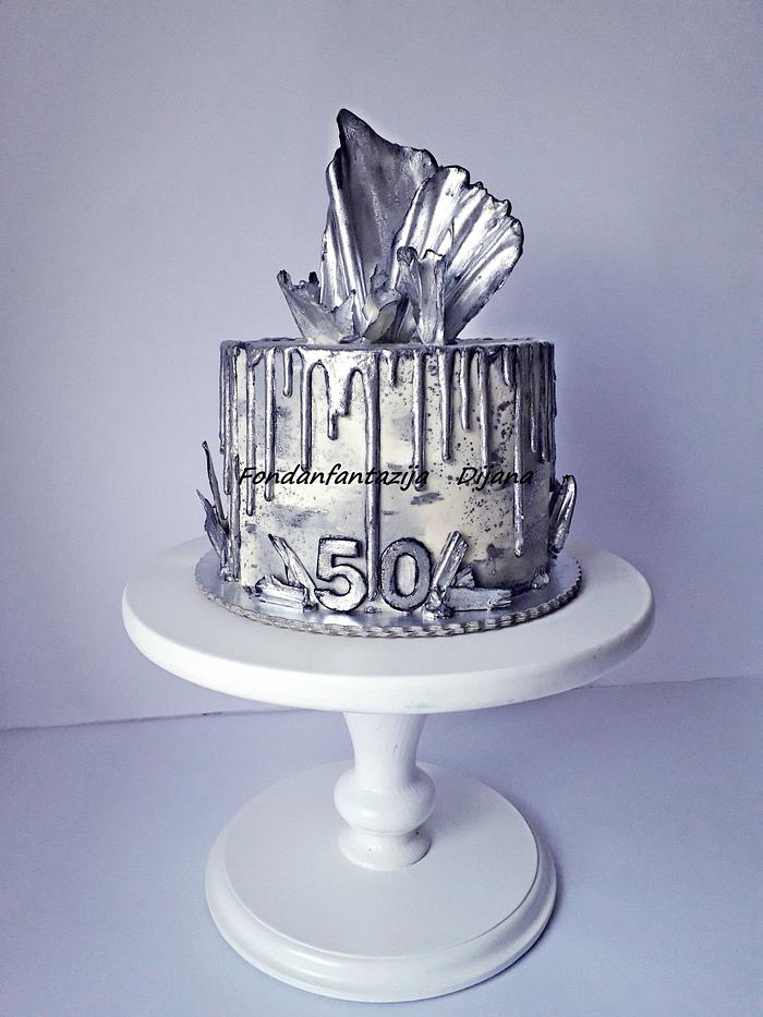 Silver cake