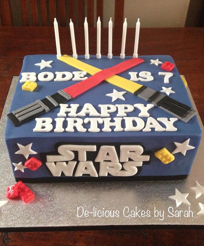 Lego Star Wars cake 