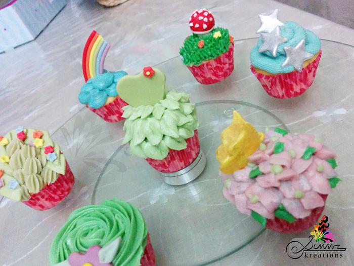 Magical Forest Cupcakes
