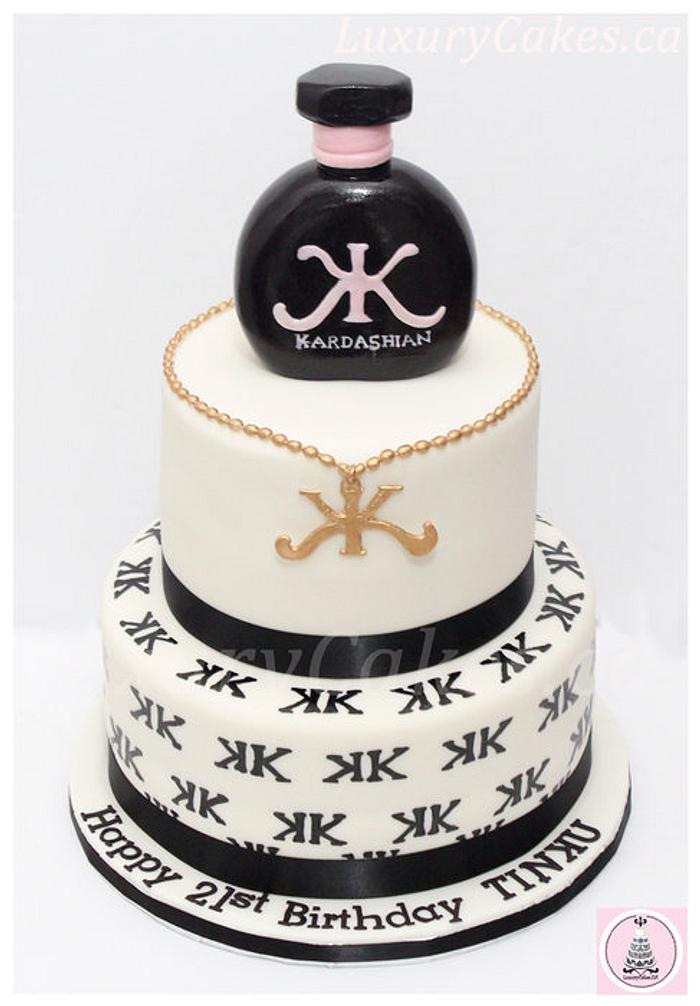 Kim Kardashian Birthday cake
