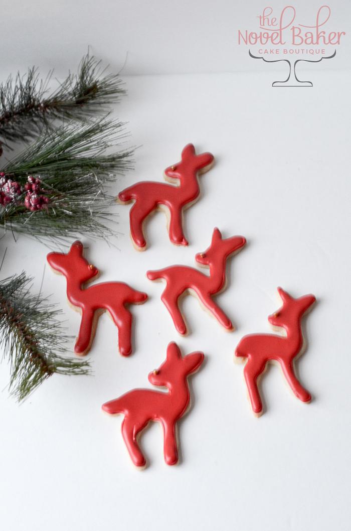 Red Reindeer Cookies