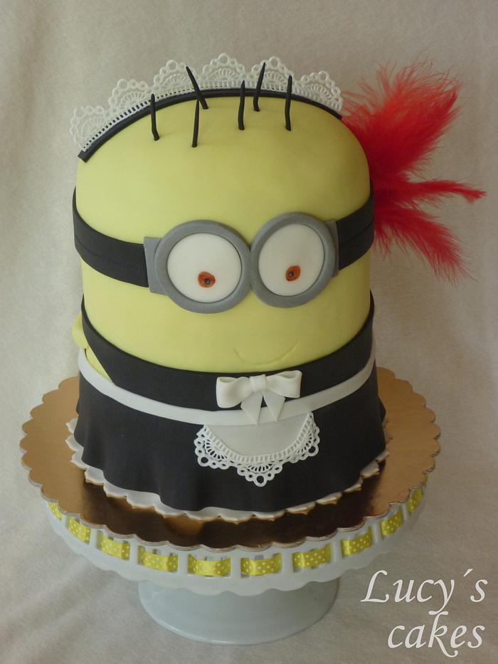 Minion Phil Decorated Cake By Lucyscakes Cakesdecor