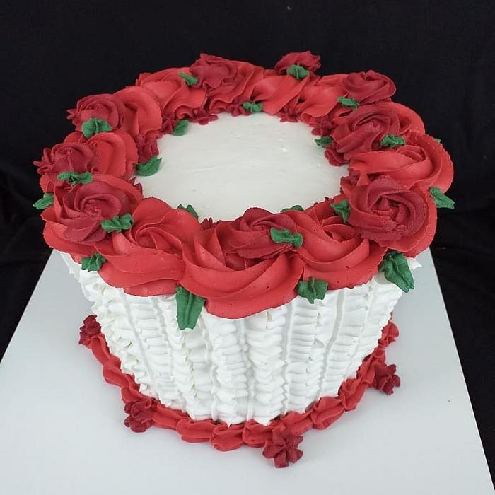 Rosette cake