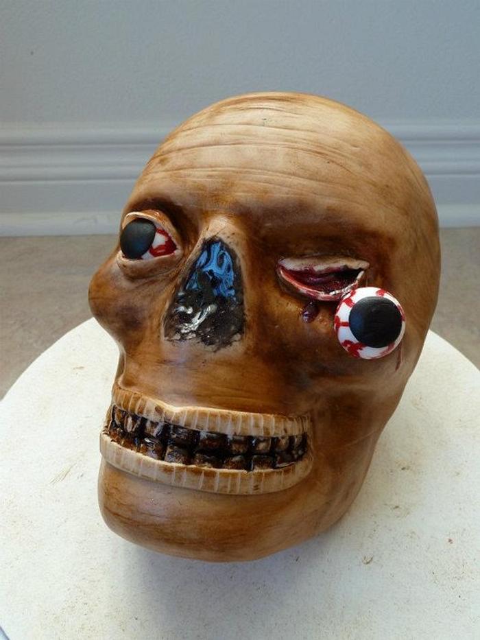 Creepy Head Cake