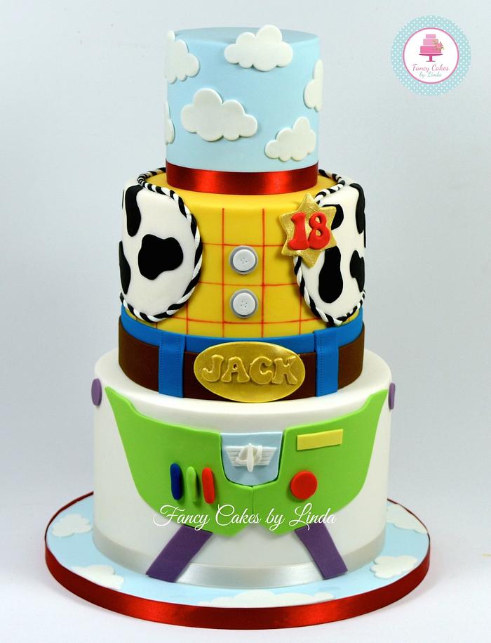 Disney / Pixar Inspired Toy Story Birthday Cake