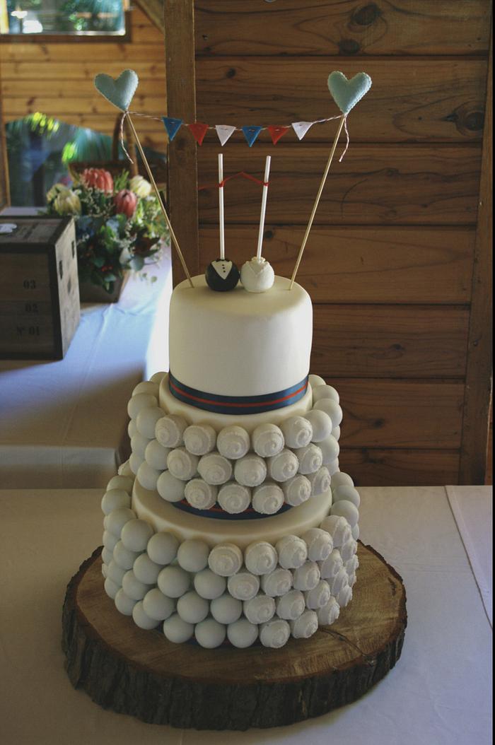 Cake ball Wedding Cake