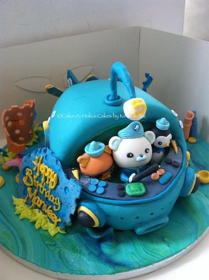 Octonauts Image Edible Cake Topper for an 8
