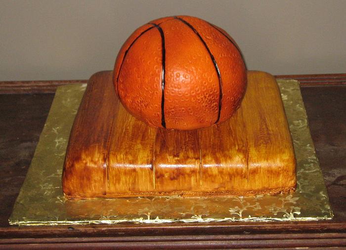 Basketball Grooms Cake