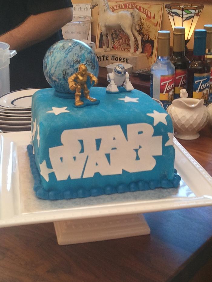 Star Wars Grooms Cake
