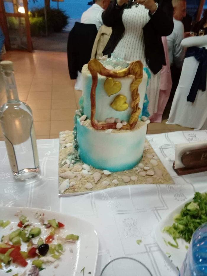 Sea Wedding Cake