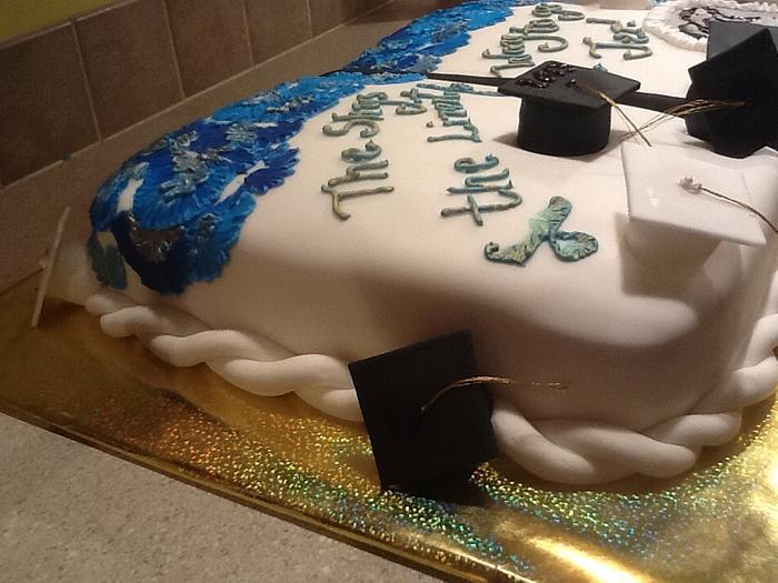 Jeremy's graduation cake