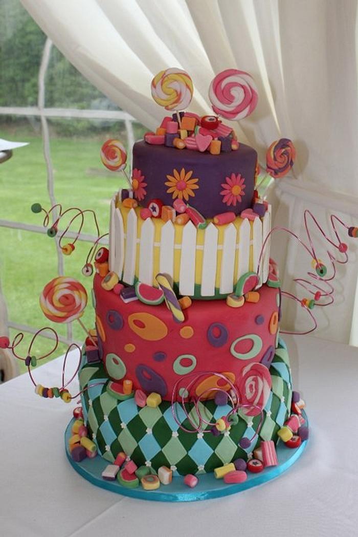 Sweetie / Candy Wedding cake