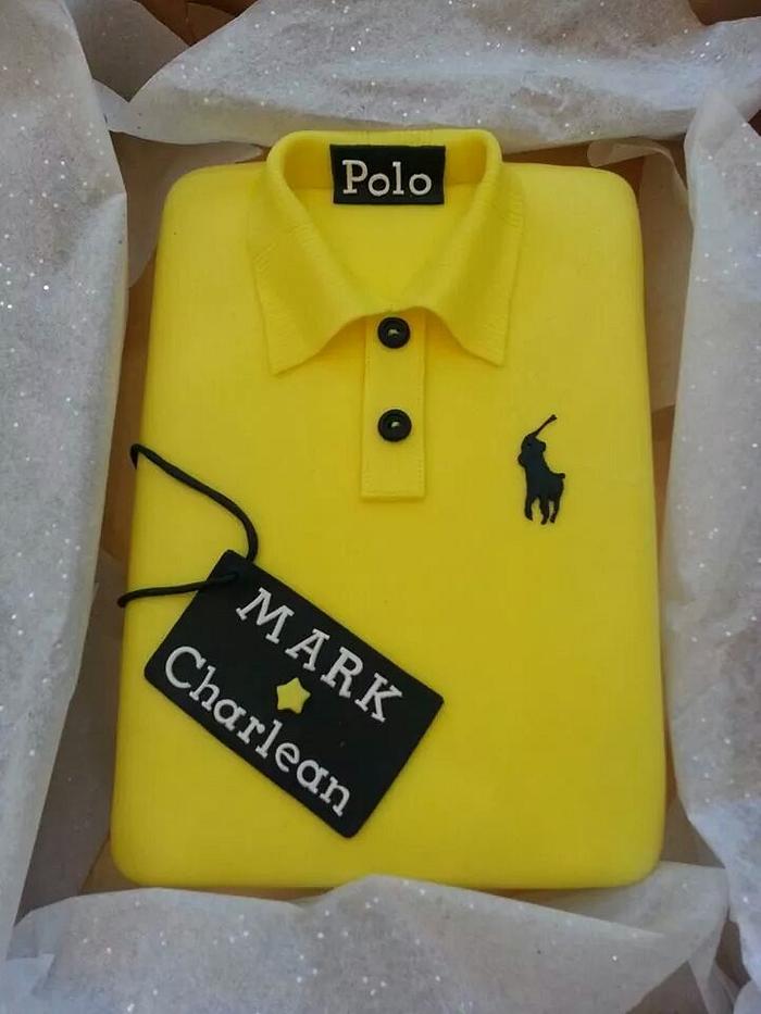 Polo Shirt Cake