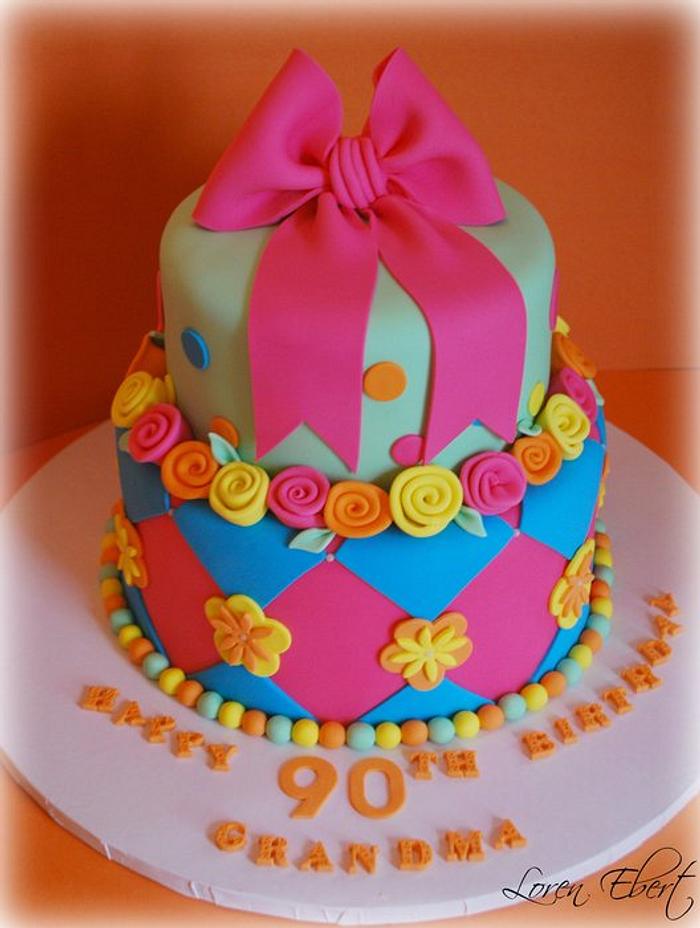 A Special Cake for Grandma!