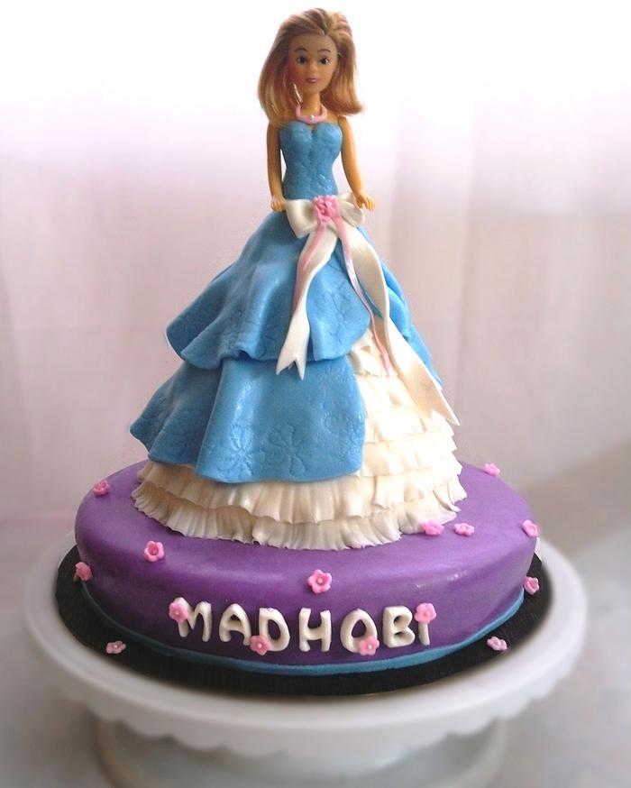 Barbie cake