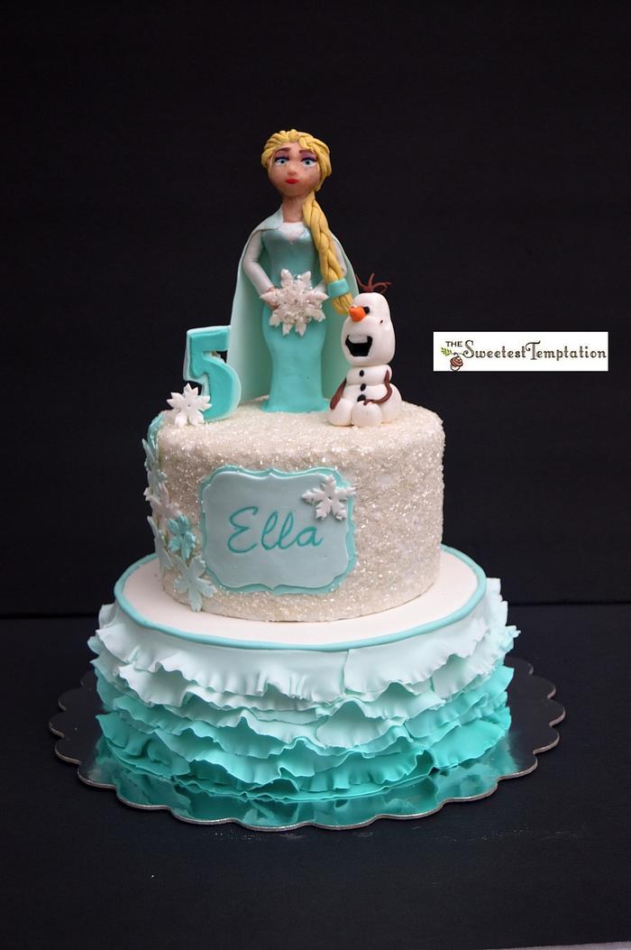 Elsa - Frozen Cake