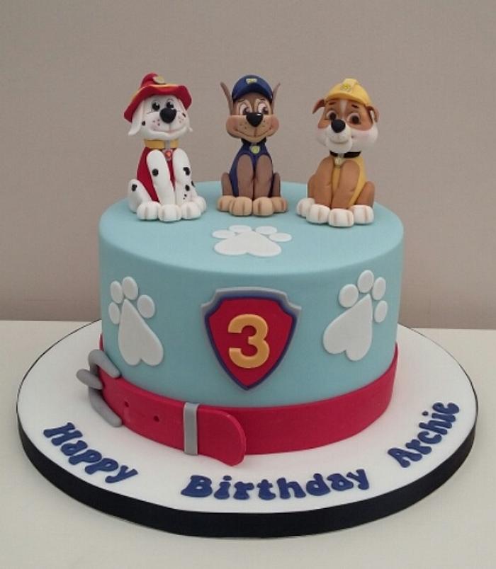 Paw Patrol - Decorated Cake by The Buttercream Pantry - CakesDecor